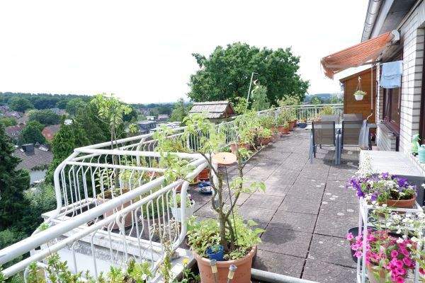 Dachterrasse (Ostseite)