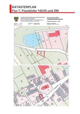 Katasterplan_Flur 7, Flurstücke 142-24 und 299_Unternessa.jpg