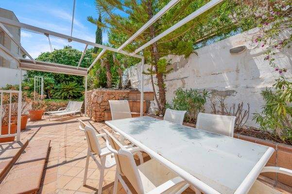 indoor terrace in apartment in Cas català
