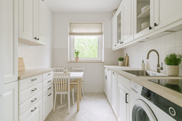 Küche (mit KI Möbliert)