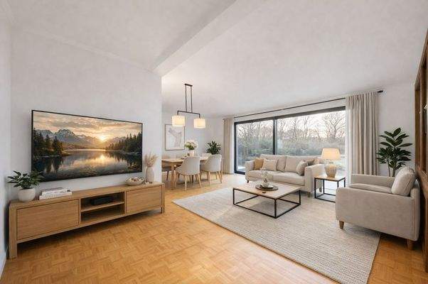 Wohnen virtuell möbliert