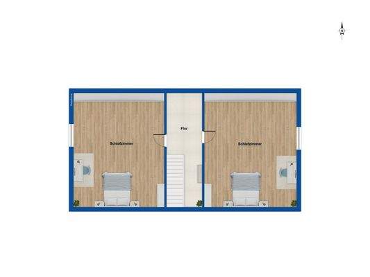 Grundriss Obergeschoss