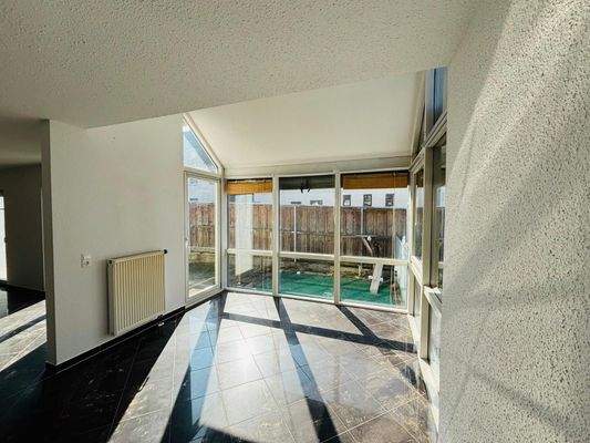 Wintergartenanbau Erdgeschoss
