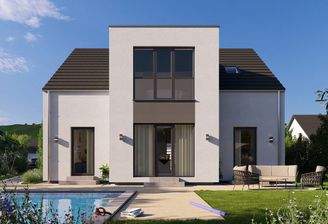 Modernes Wohnhaus mit Pool