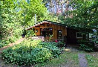 Ansicht Blockhaus 