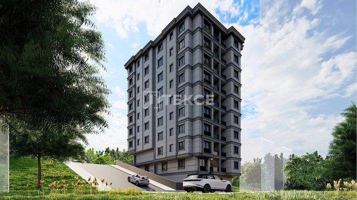 Flats 400 m from the Metro in İstanbul Eyüpsultan