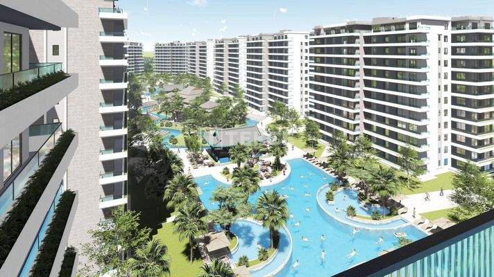 Apartments in Great Project Near the Sea in North Cyprus İskele