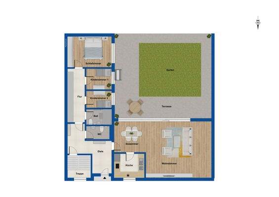 Grundriss Erdgeschoss