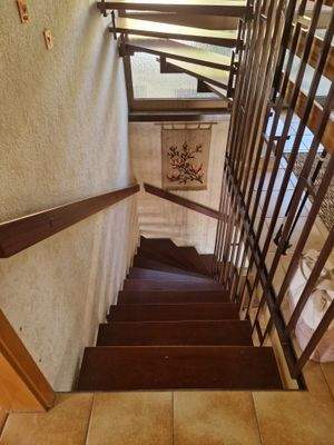 lichtdurchflutetes Treppenhaus