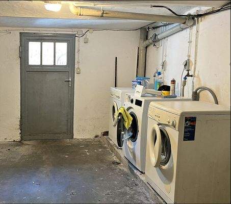 Waschraum im Kellergeschoss