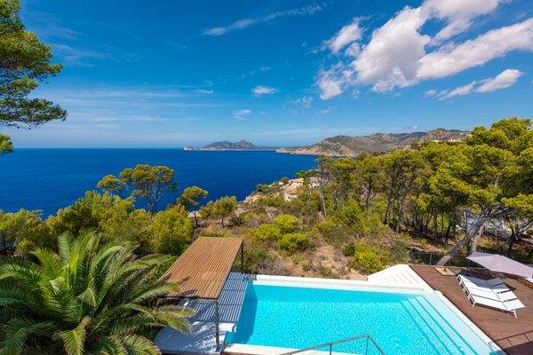 Blick von der Dachterrasse