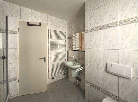 Bad mit Badewanne und Dusche