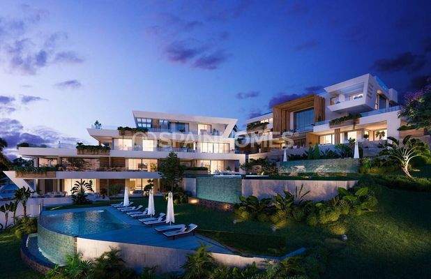 Frontline Golf Apartments in a Boutique Project in Marbella