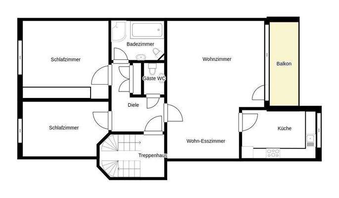 ETW 4 - zweites OG rechts