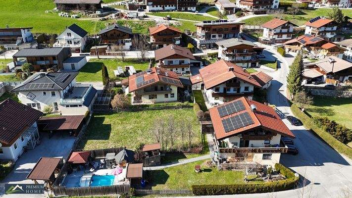 Wildschönau/NIEDERAU - 567 m² Grundstück - Vogelperspektive