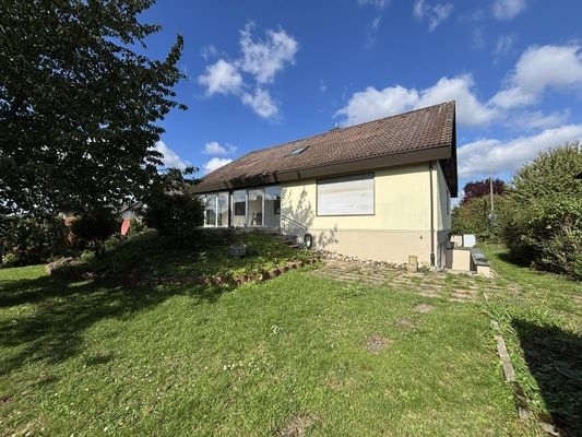 Rückansicht des Hauses