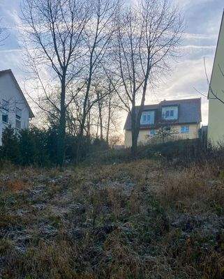 Blick Richtung Straße