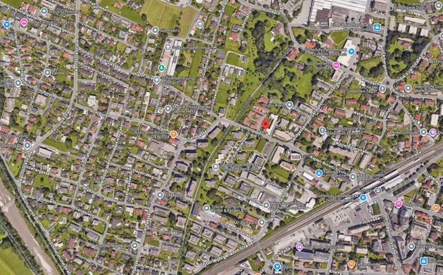 Infrastruktur Quelle Google Maps