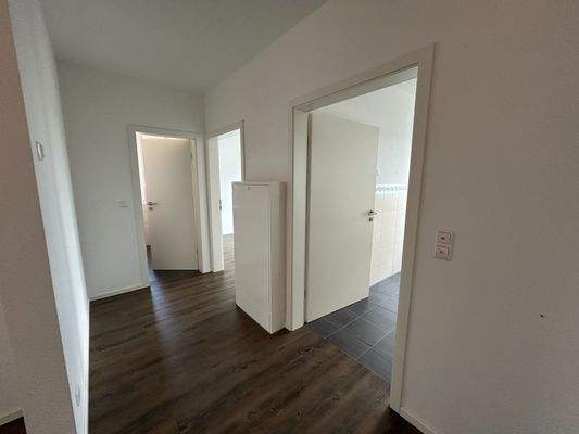 Lichtdurchfluteter Flurbereich