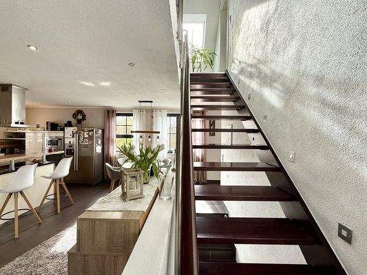 Aufgang zum Dachgeschoss