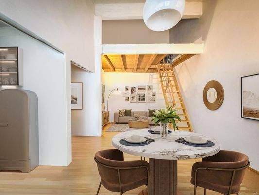 Wohn- und Essbereich Ansicht 1