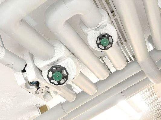 Erneuerte Leitungssysteme im Haus