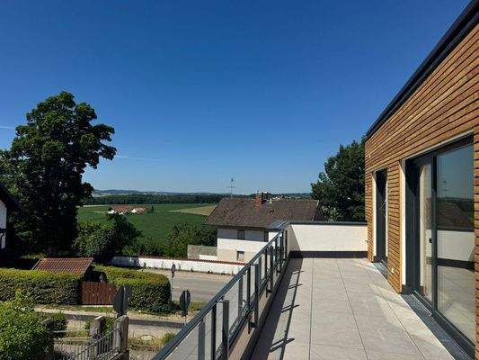 Ebenerdiger Terrassenausgang