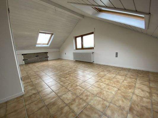 Zimmer im Dachgeschoss