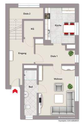 Grundriss Erdgeschoss