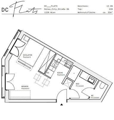 Plan_1220, Donau City S 8A_OG12_TOP 239