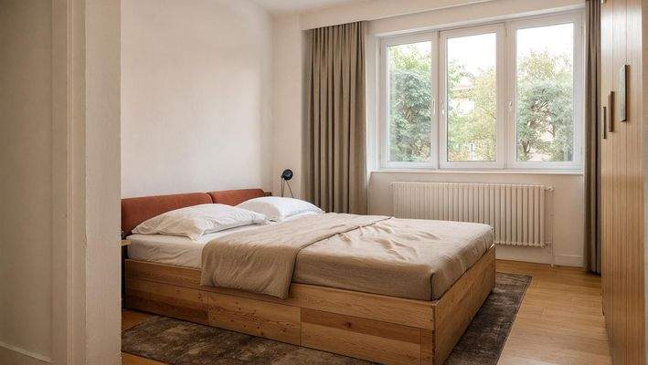 Einrichtungsbeispiel Schlafzimmer