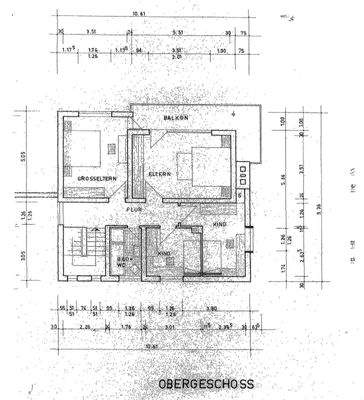 Grundriss Obergeschoss