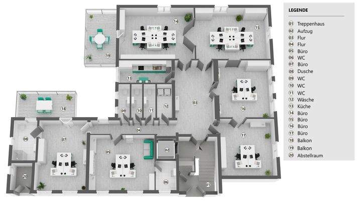 Grundriss Hillerstr. 4