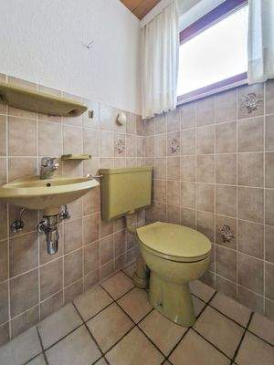 Gäste-WC im Bungalow