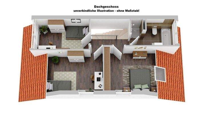 Grundriss - Dachgeschoss