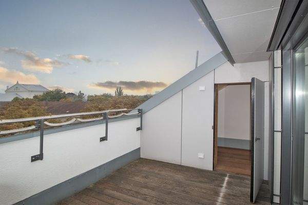 Dachterrasse nach Osten