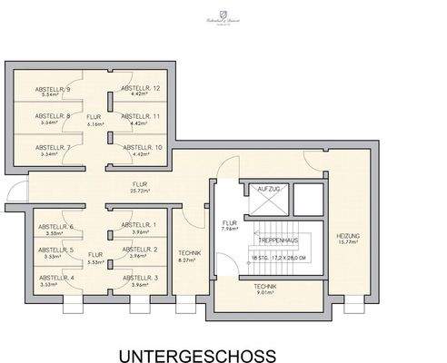 Kellergeschoss Grundriss