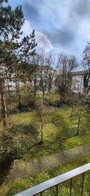 Blick vom Schlafzimmer