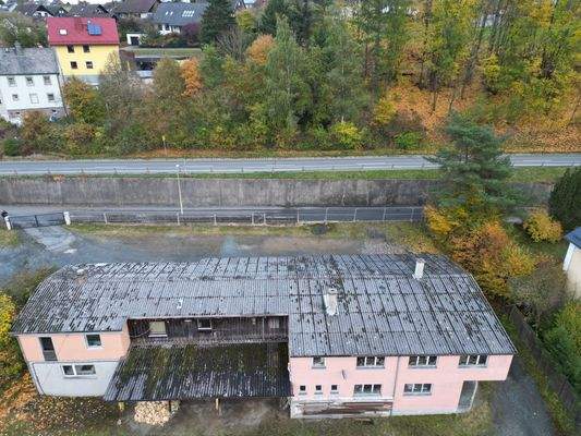 rückwärtige Ansicht Bürohaus