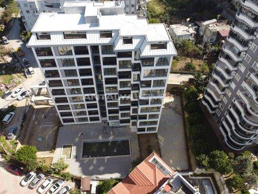 Stylish Apartments in a Complex with Pool in Alanya Mahmutlar