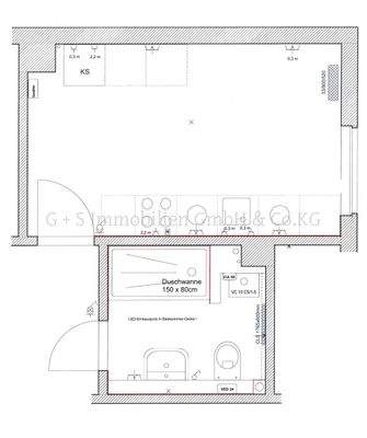Grundriss Küche Bad ohne Gewähr