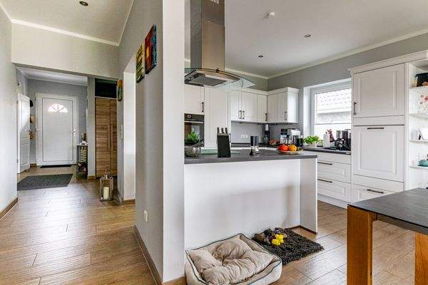 Küche mit Blick zum Eingang