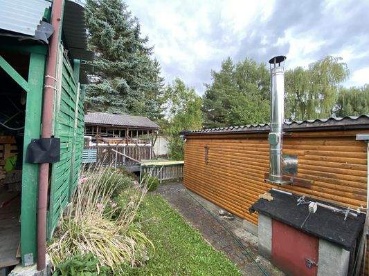 Rückansicht Bungalow