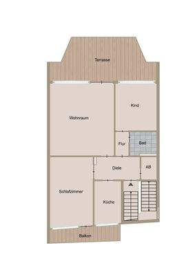 3. Obergeschoss Vorderhaus