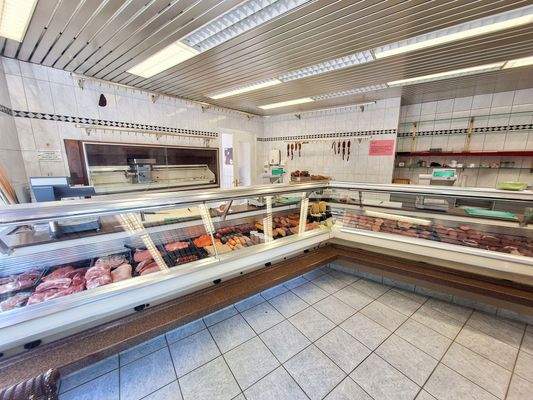 Verkaufsraum - Metzgerei