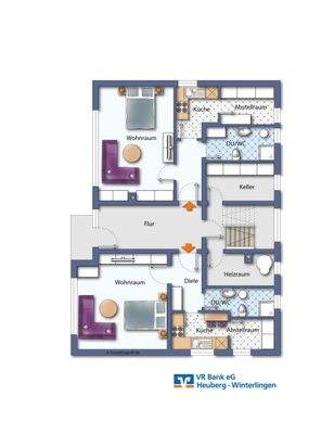 Grundriss Gartengeschoss