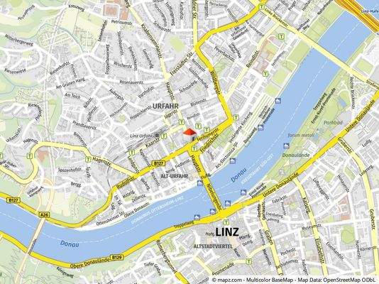 Geolyzer Kartenausschnitt