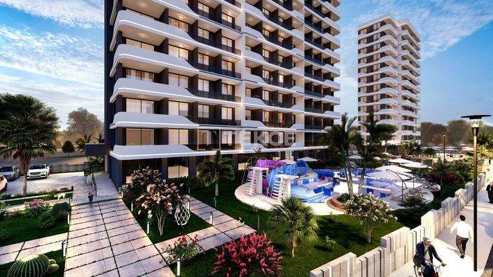Nature and Sea View New Apartments in Mersin