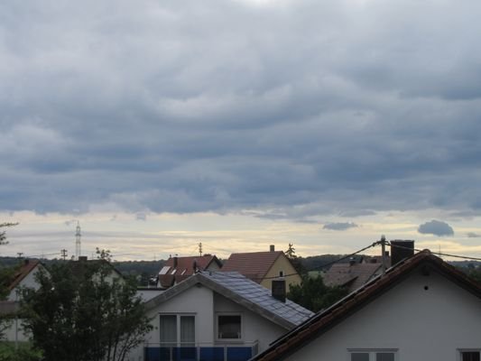 Blick von der Dachterrasse