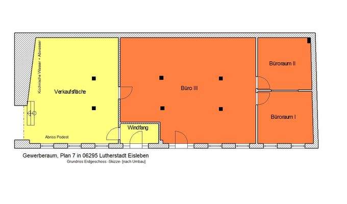 Grundriss EG, Plan 7 -Skizze-